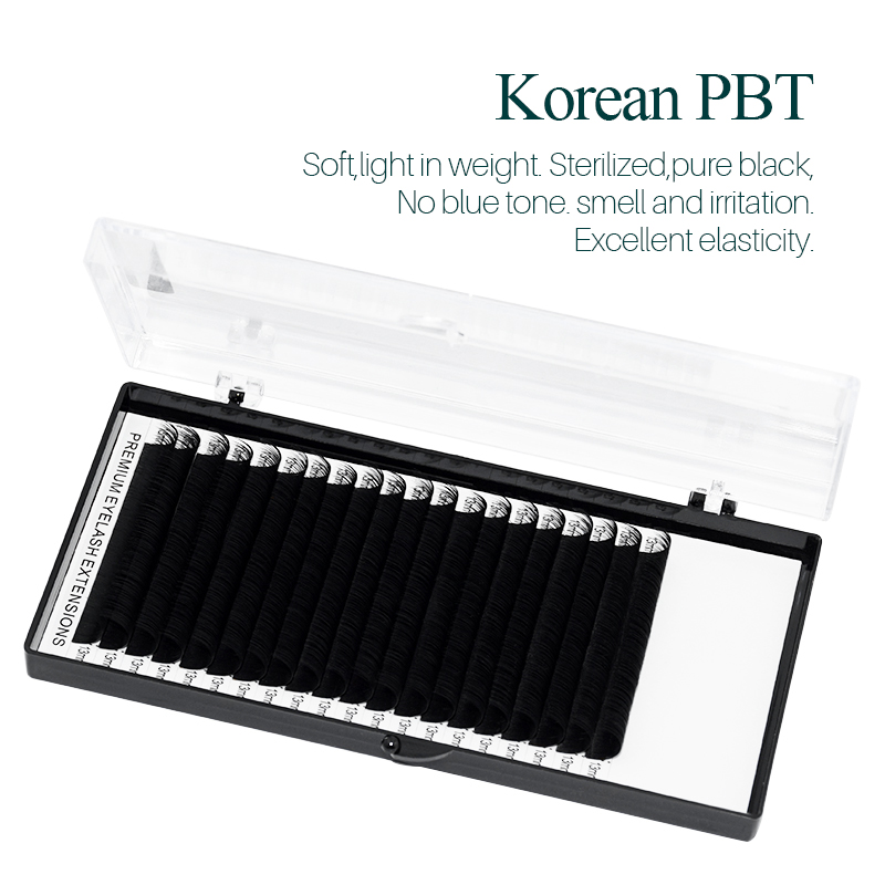 Pestañas individuales Material - Eyelash Extension For Asian Eyes reseña y precio