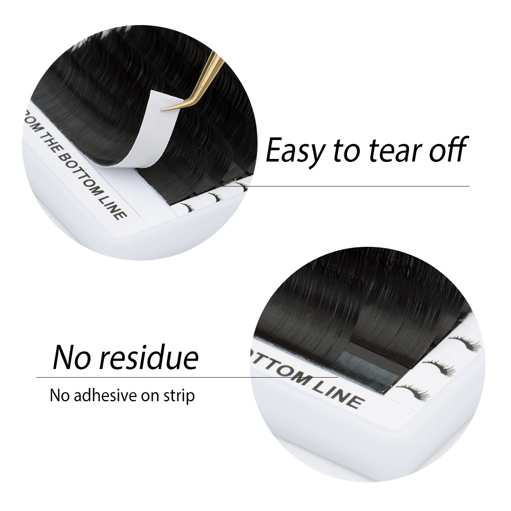 4Cases J B C D Extensiones de  - Eyelash Extension Human Hair reseña y precio
