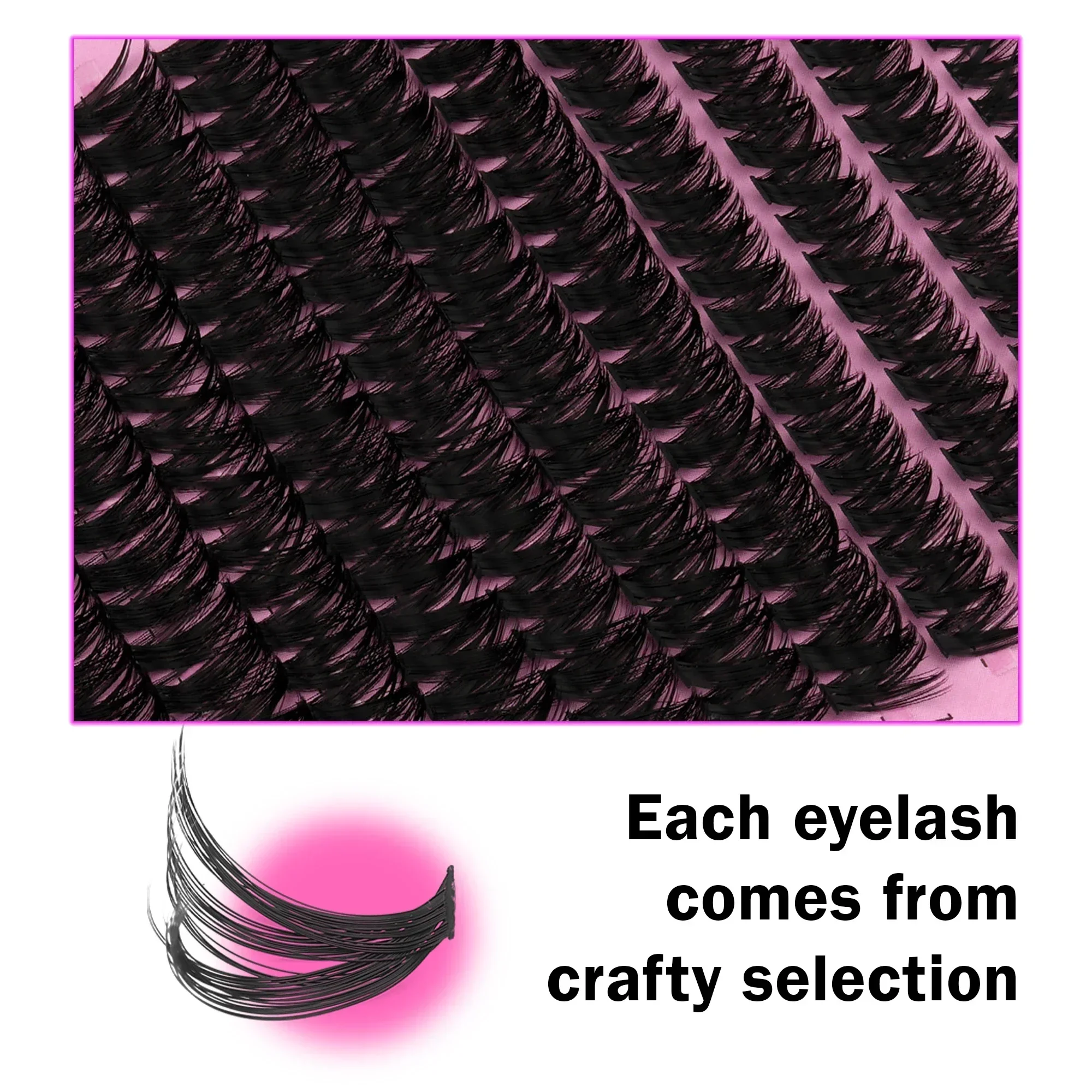 14 filas de pestañas postizas  - Eyelash Extension Russian reseña y precio