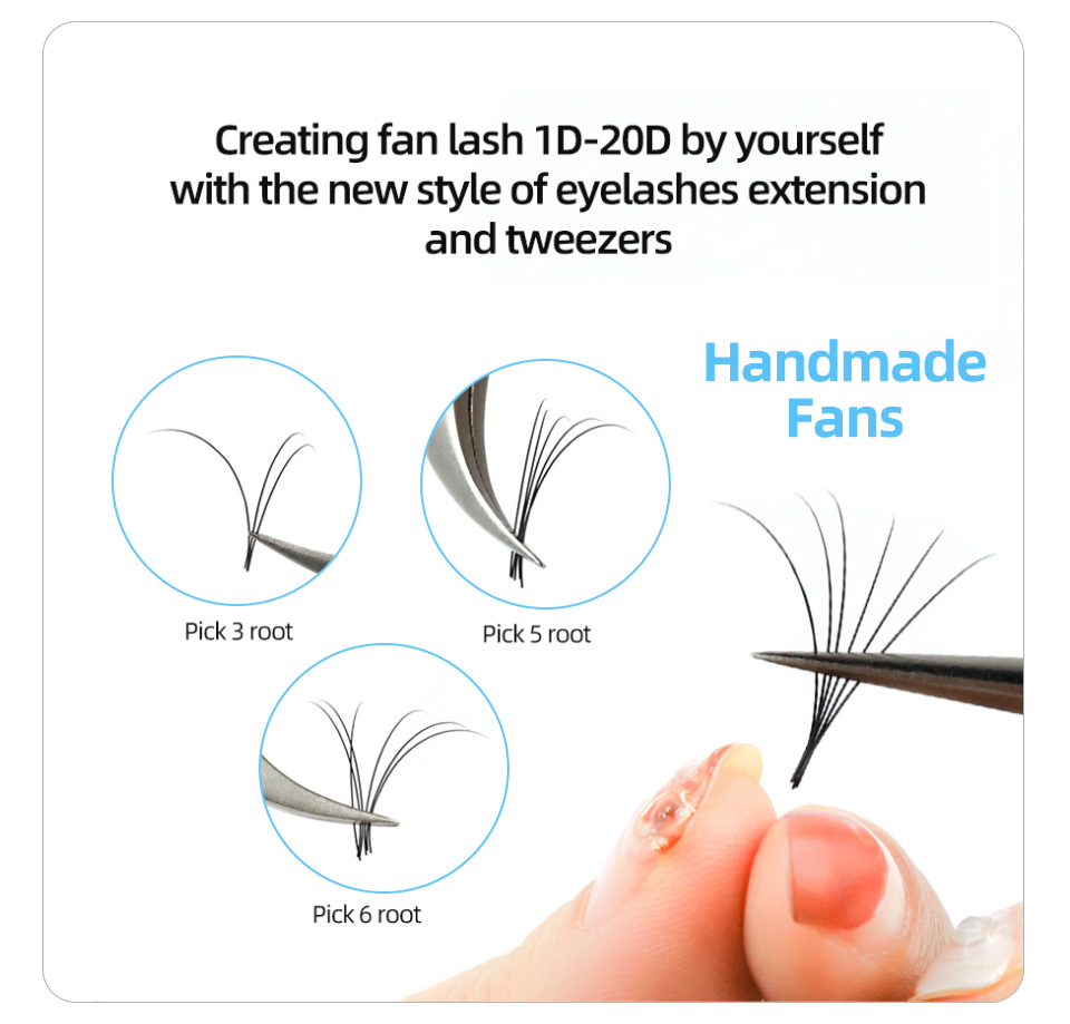 Pestañas de Volumen Ruso AGUUD - Eyelash Extension Human Hair reseña y precio