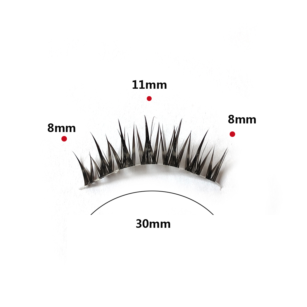 5 pares de pestañas postizas n - Eyelash Extension Human Hair reseña y precio