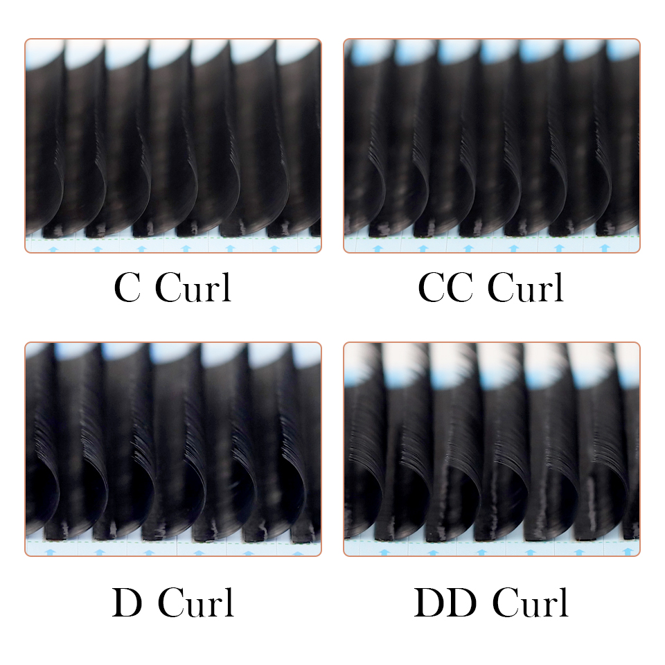 AGUUD 10 Estuches/Lote Pestaña - Eyelash Extension Human Hair reseña y precio