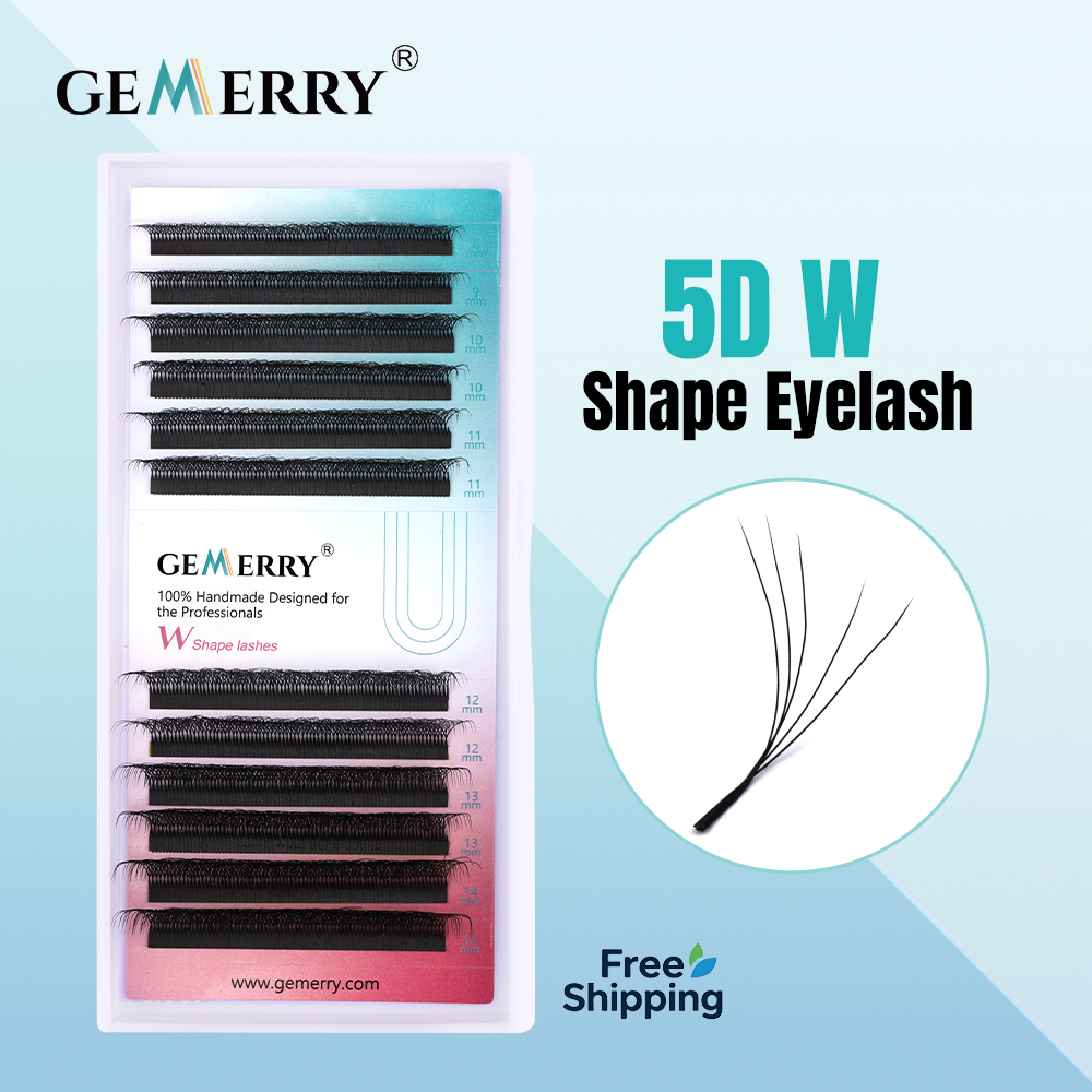 Extensiones de Pestañas GEMERR - Eyelash Extension Human Hair reseña y precio