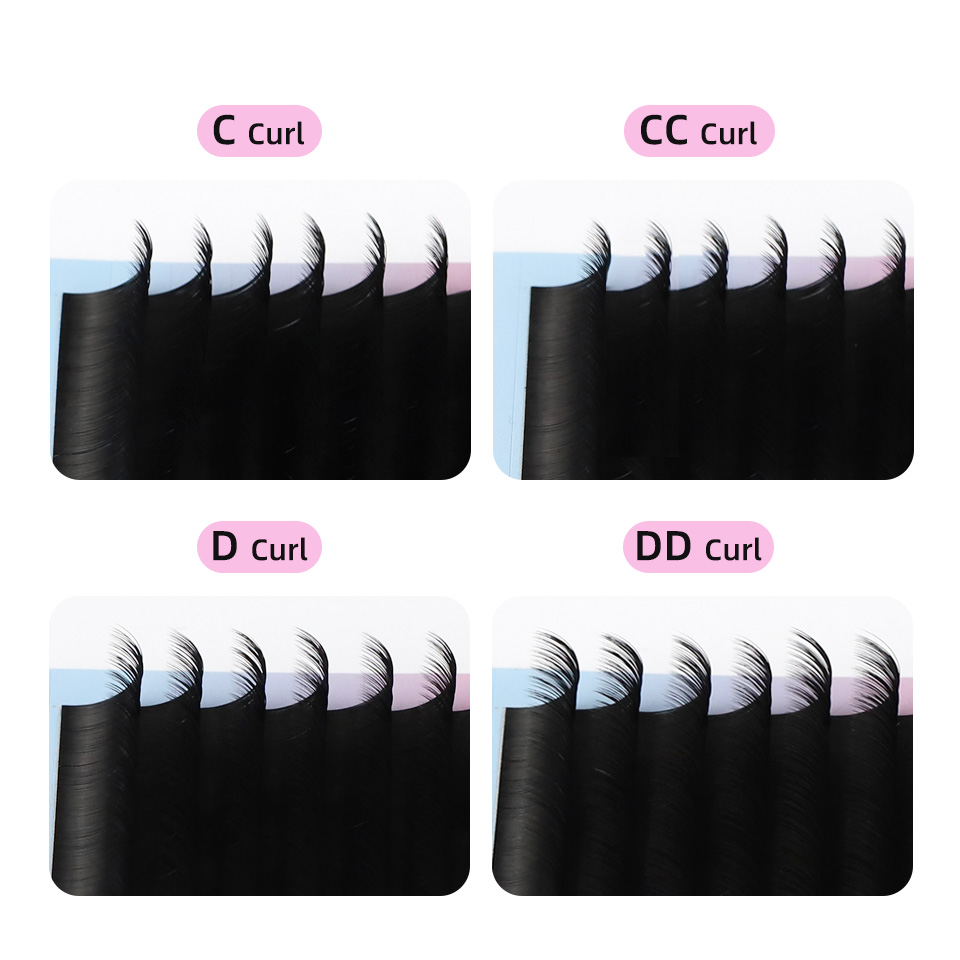 Rujade 5 casos / lote de pesta - Eyelash Extension Human Hair reseña y precio